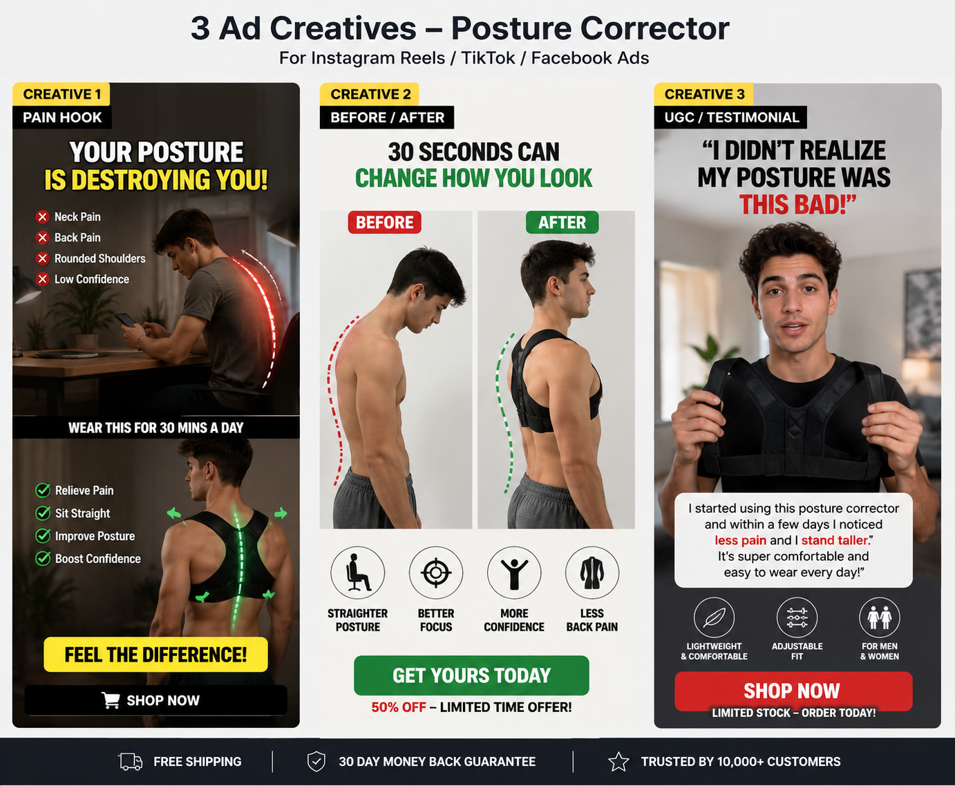 PosturePro™ Smart Posture Corrector
