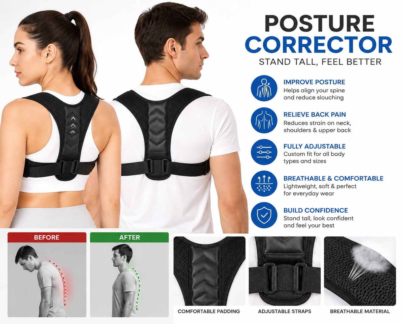 PosturePro™ Smart Posture Corrector